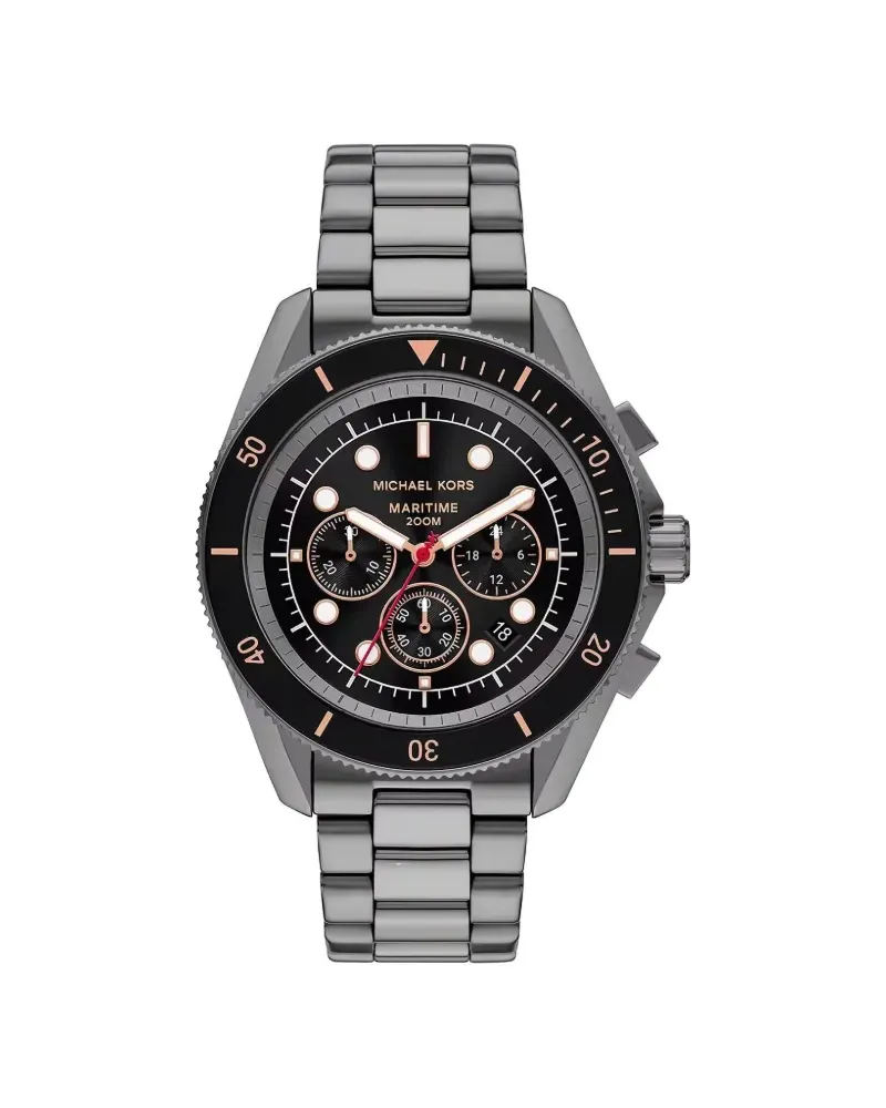Michael Kors Maritime 45mm - Schwarz Schwarz