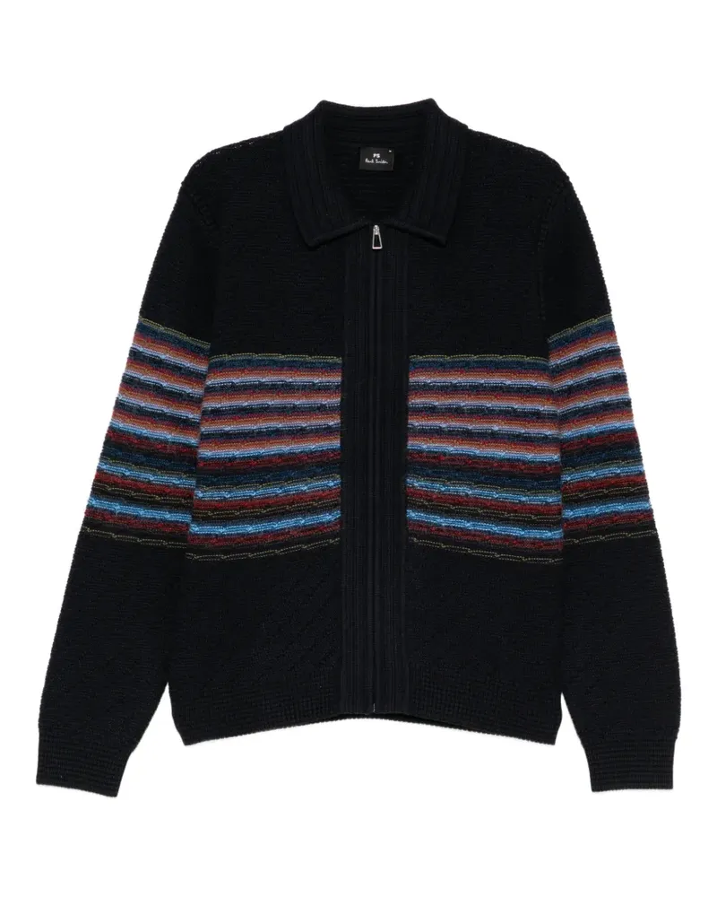 Paul Smith Cardigan mit grafischem Print - Blau Blau