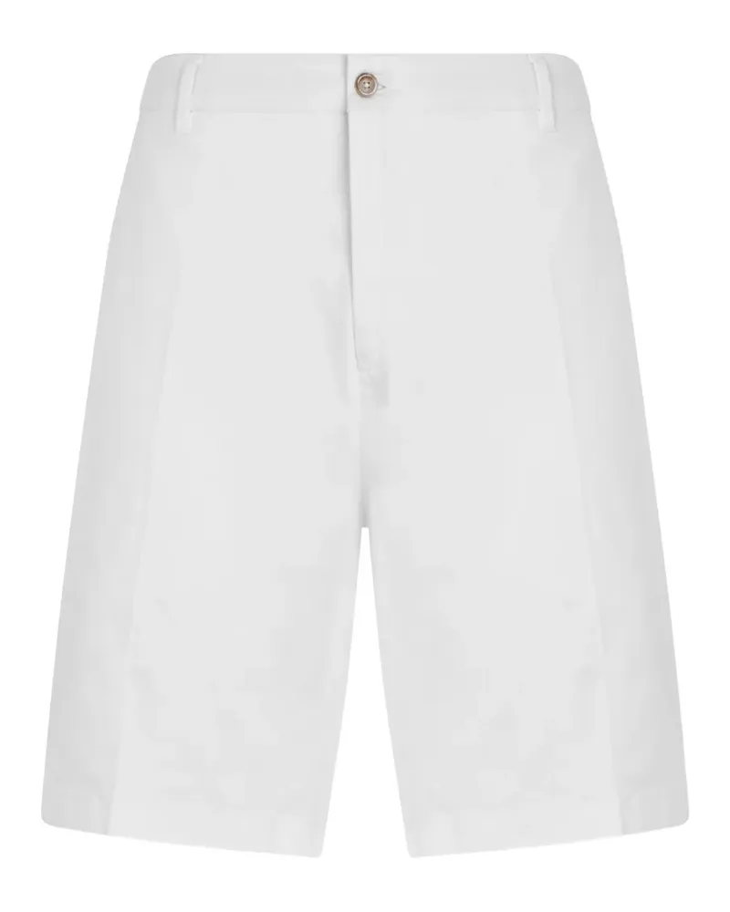 Fedeli belt-loop bermuda shorts - Weiß Weiß