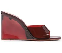 Lupita Glass Wedge-Pantoletten 95mm