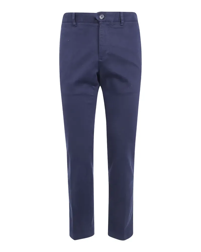 Incotex cotton chino trousers - Blau Blau