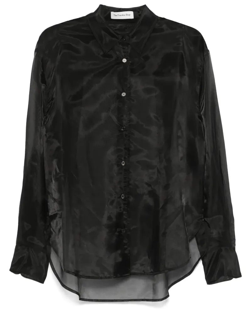 FRANKIE Shop Peri Hemd - Schwarz Schwarz