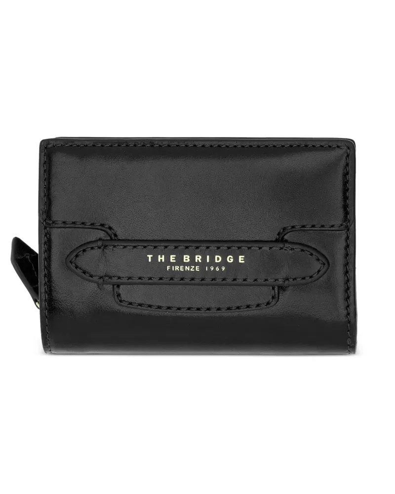 The Bridge Portemonnaie mit Logo-Print - Schwarz Schwarz