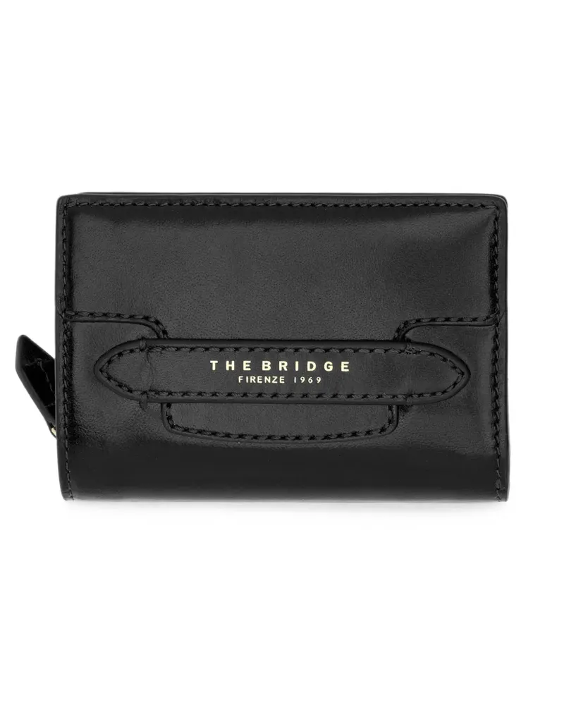 The Bridge Portemonnaie mit Logo-Print - Schwarz Schwarz