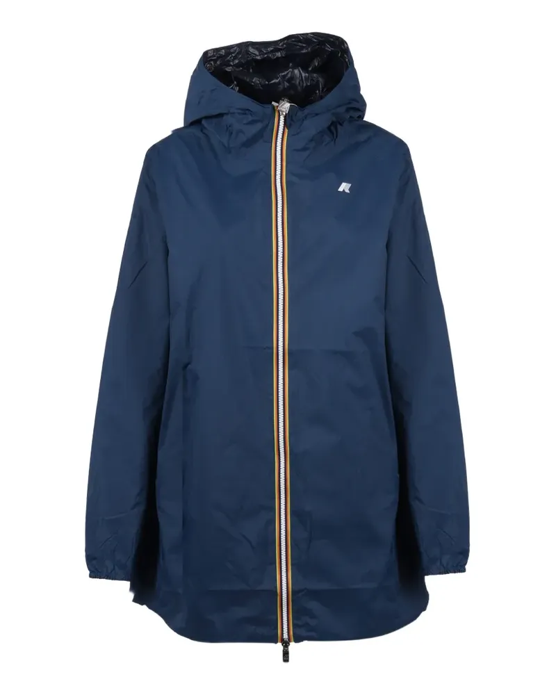 K-Way sophie plus hooded jacket - Blau Blau