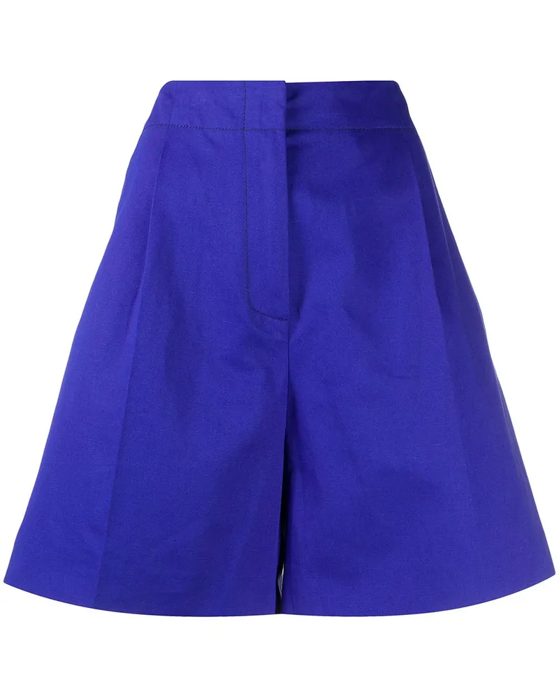 Marni Bermudas in A-Linie - Blau Blau