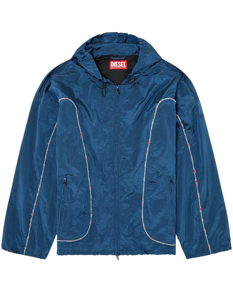 Diesel J-Antheit Jacke - Blau Blau