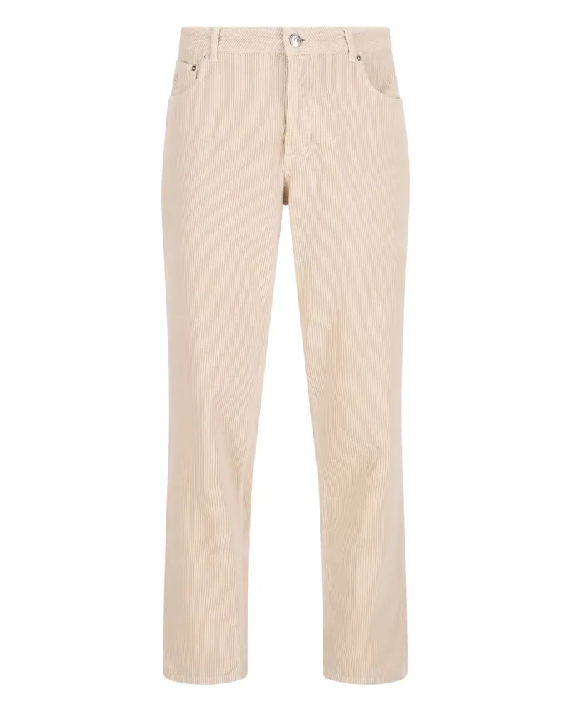 Brunello Cucinelli Cordhose im Five-Pocket-Design - Nude Nude