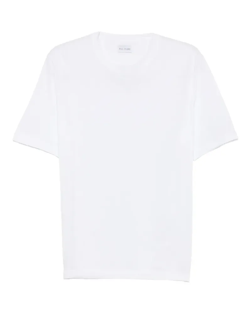 Pal Zileri T-Shirt mit rundem Ausschnitt - Weiß Weiß