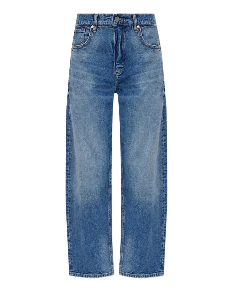 AllSaints Sadie straight-leg jeans - Blau Blau