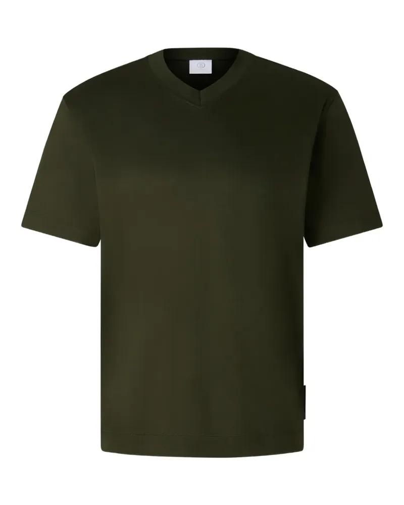 Bogner T-Shirt mit V-Ausschnitt - Grün Grün