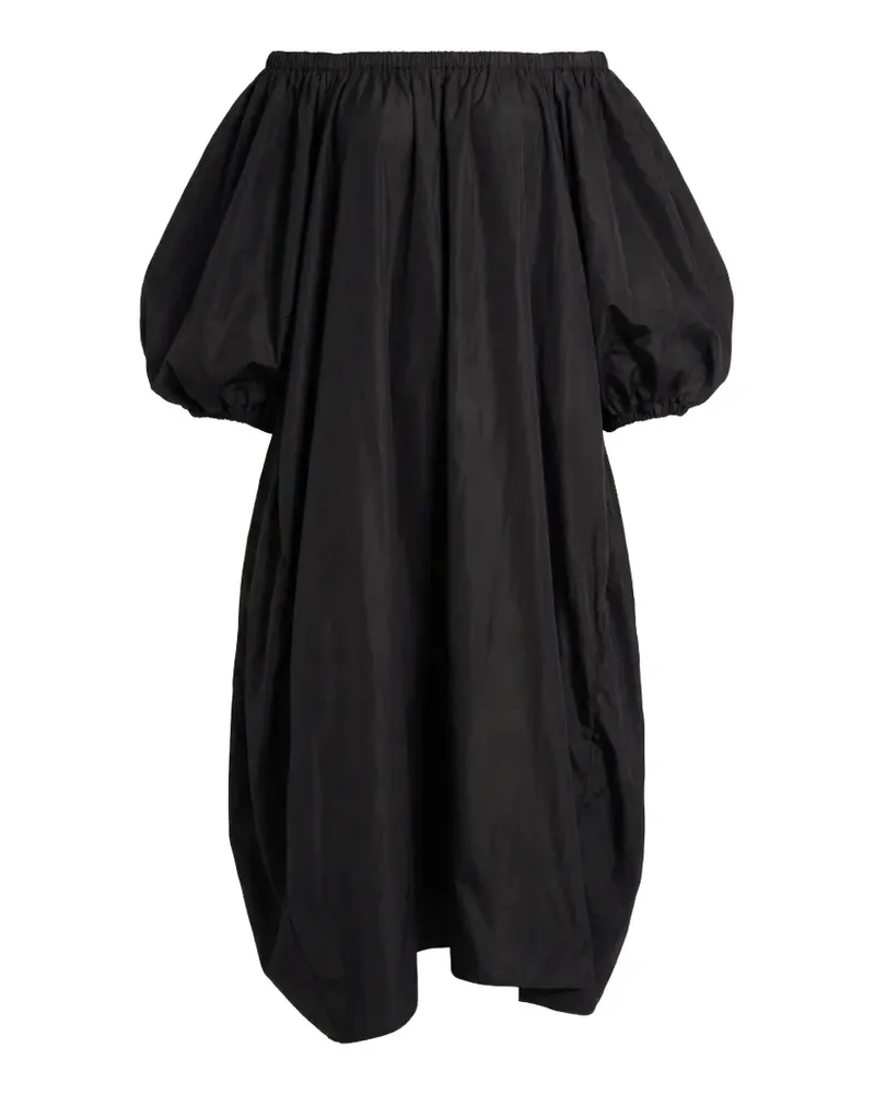Valentino Garavani Schulterfreies Kleid mit Puffärmeln - Schwarz Schwarz