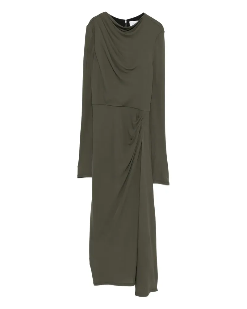 Erdem long-sleeve midi dress - Grün Grün
