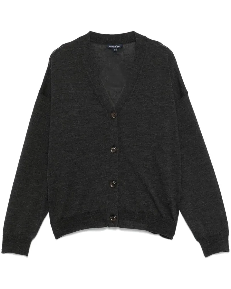 Soeur Idem Cardigan - Grau Grau