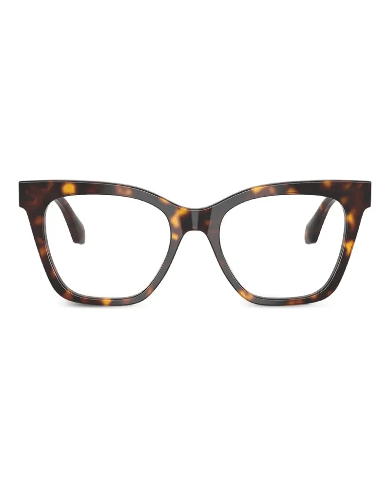 Giorgio Armani square-frame glasses - Braun Braun