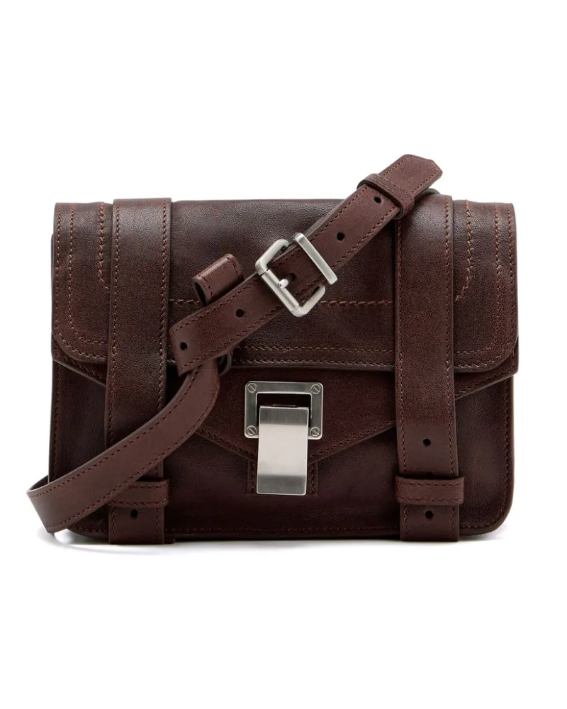Proenza Schouler Mini PS1 Umhängetasche - Braun Braun
