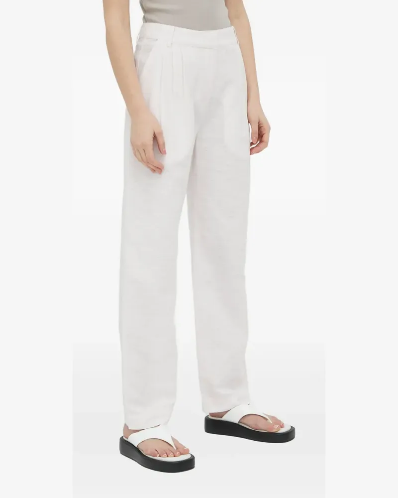 Samsøe & Samsøe Plissierte Hose - Weiß Weiß