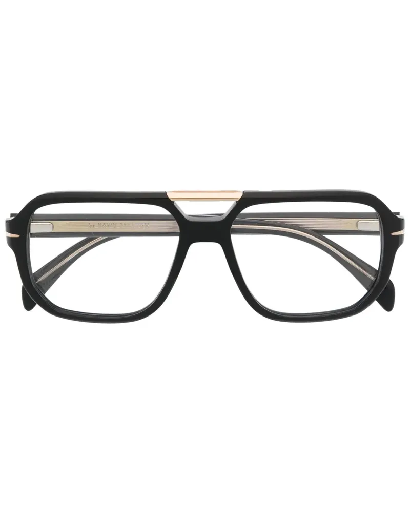 EYEWEAR by DAVID BECKHAM Klassische Pilotenbrille - Schwarz Schwarz