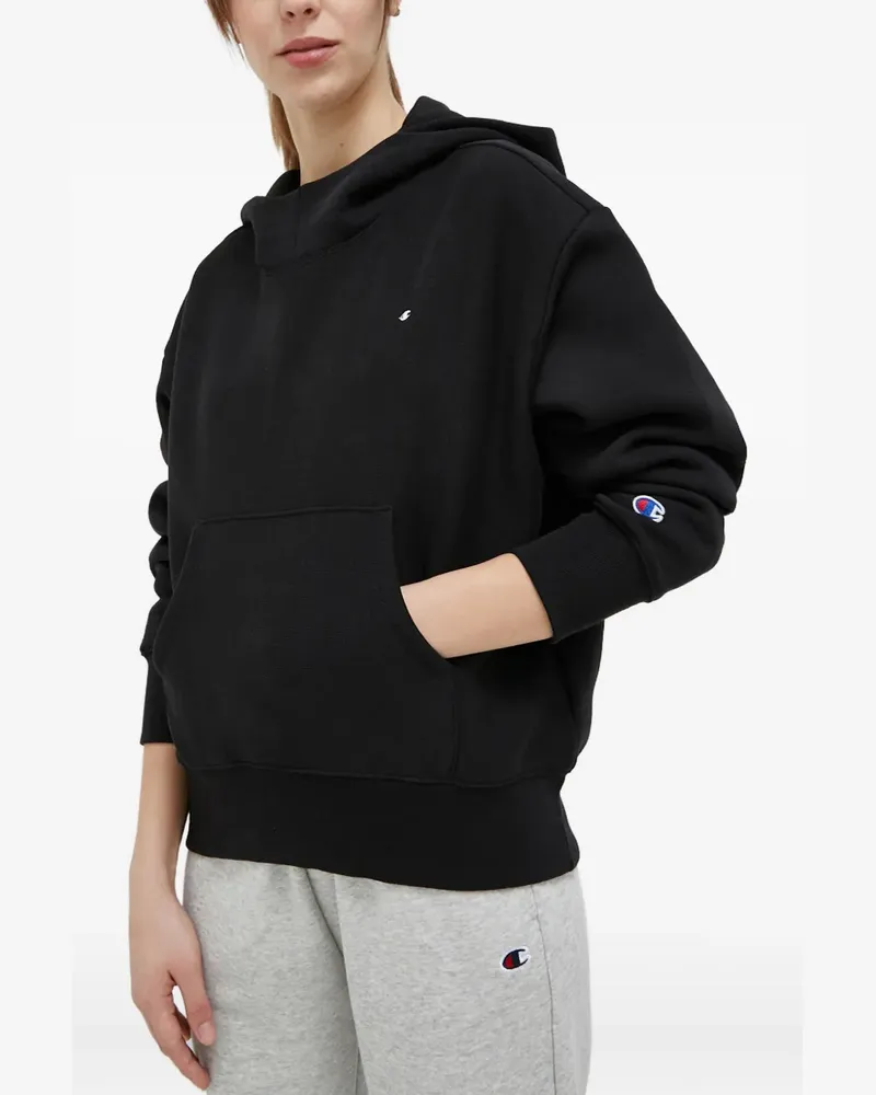 Champion Hoodie mit Logo - Schwarz Schwarz