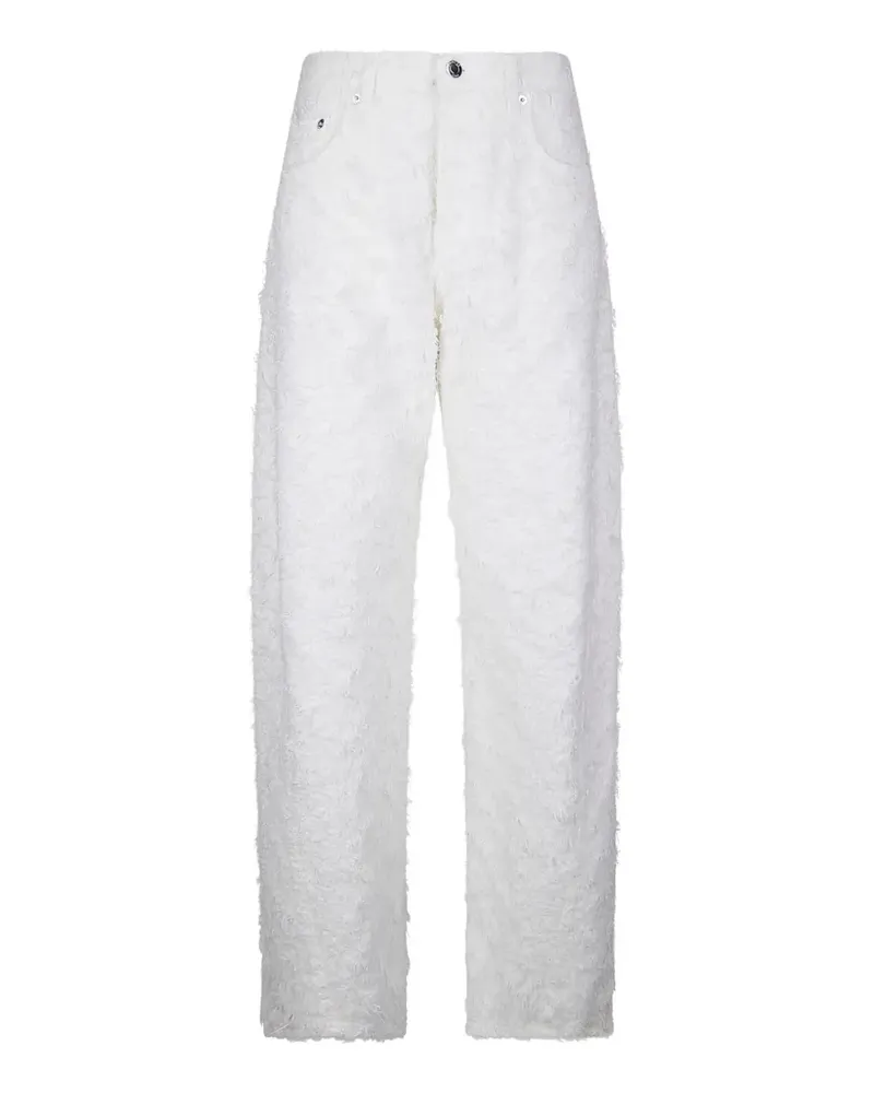 Haikure Strukturierte Clyde Jeans - Weiß Weiß