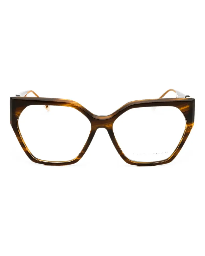 Philipp Plein cat-eye glasses - Braun Braun