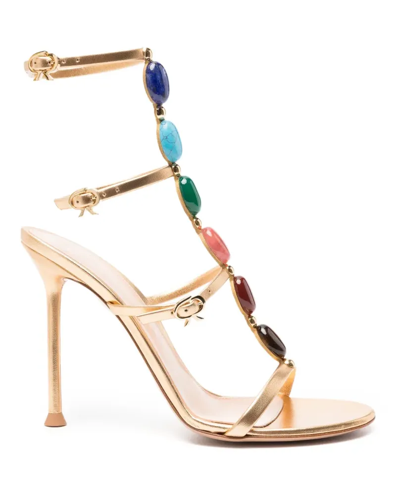 Gianvito Rossi Shanti sandals - Gold Gold