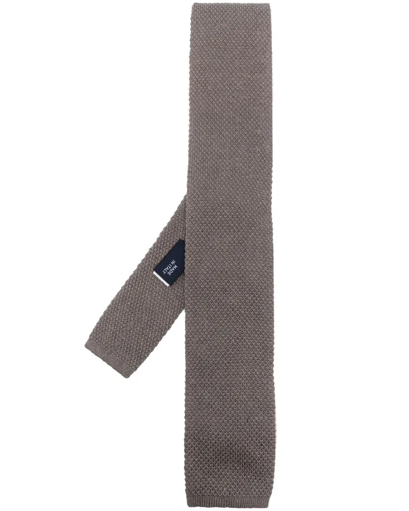 Ralph Lauren Gestrickte Krawatte - Grau Grau