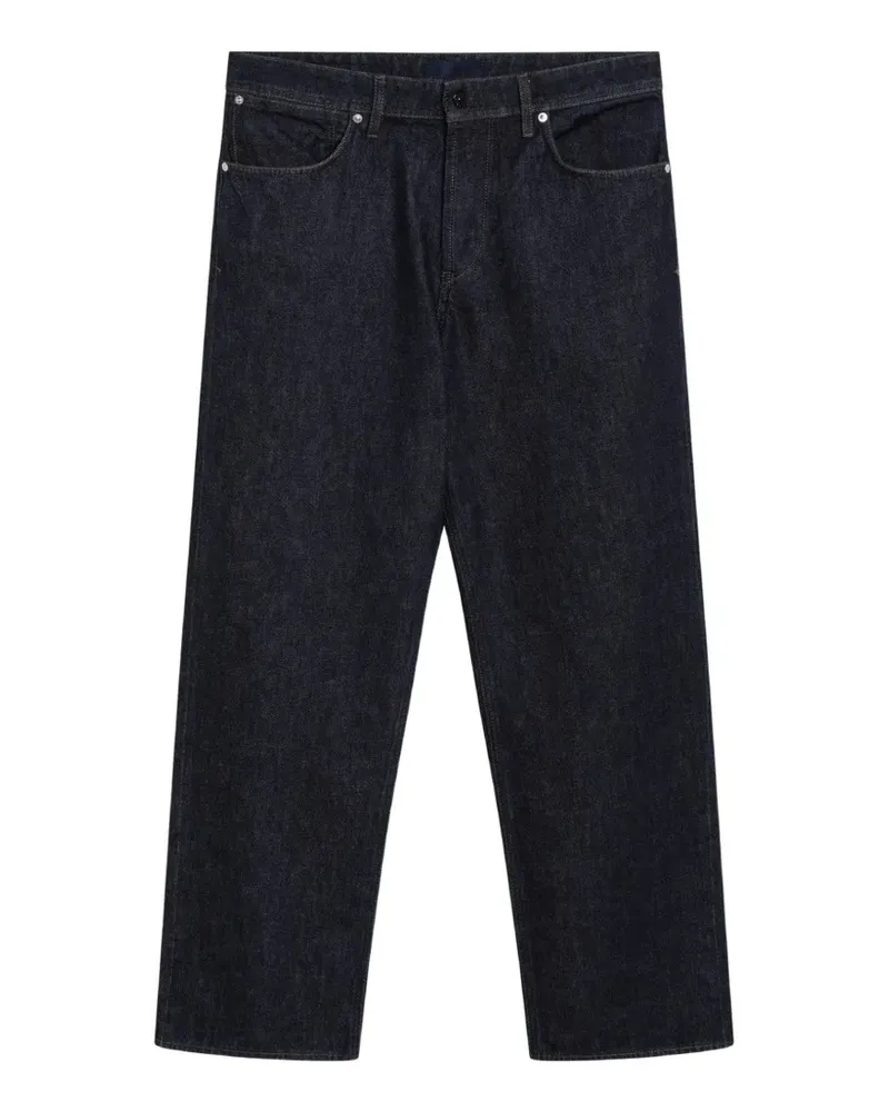 Stone Island J100006 indigo denim-rinsed jeans - Blau Blau