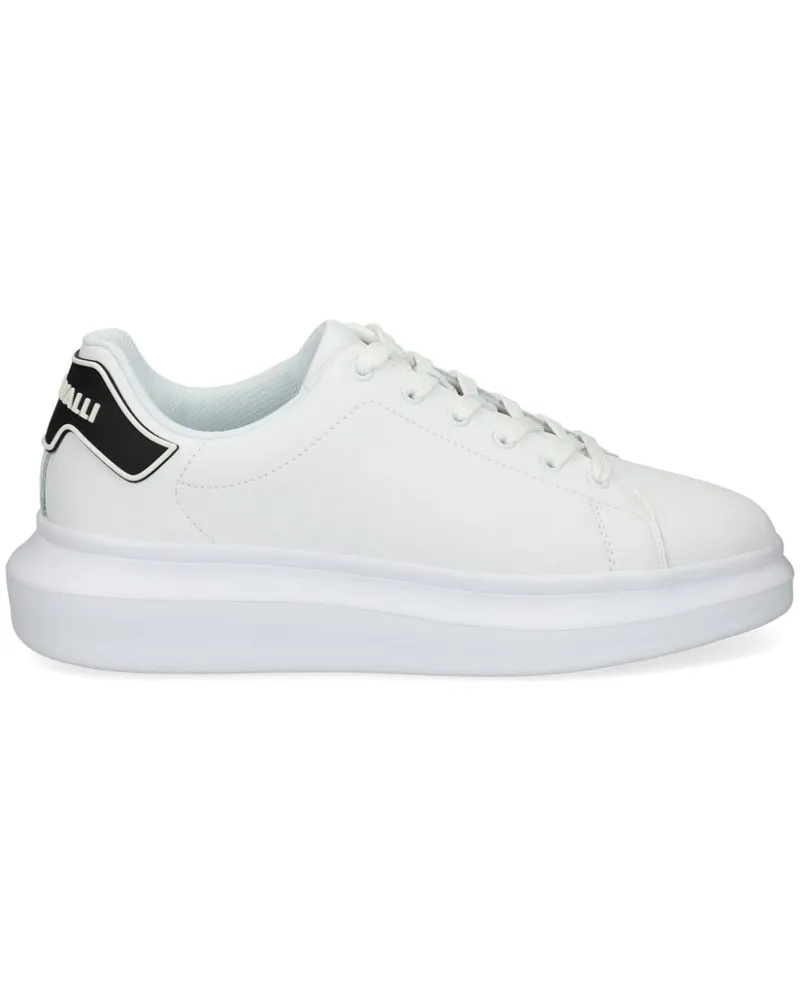 Just Cavalli Sneakers mit Logo-Print Weiß