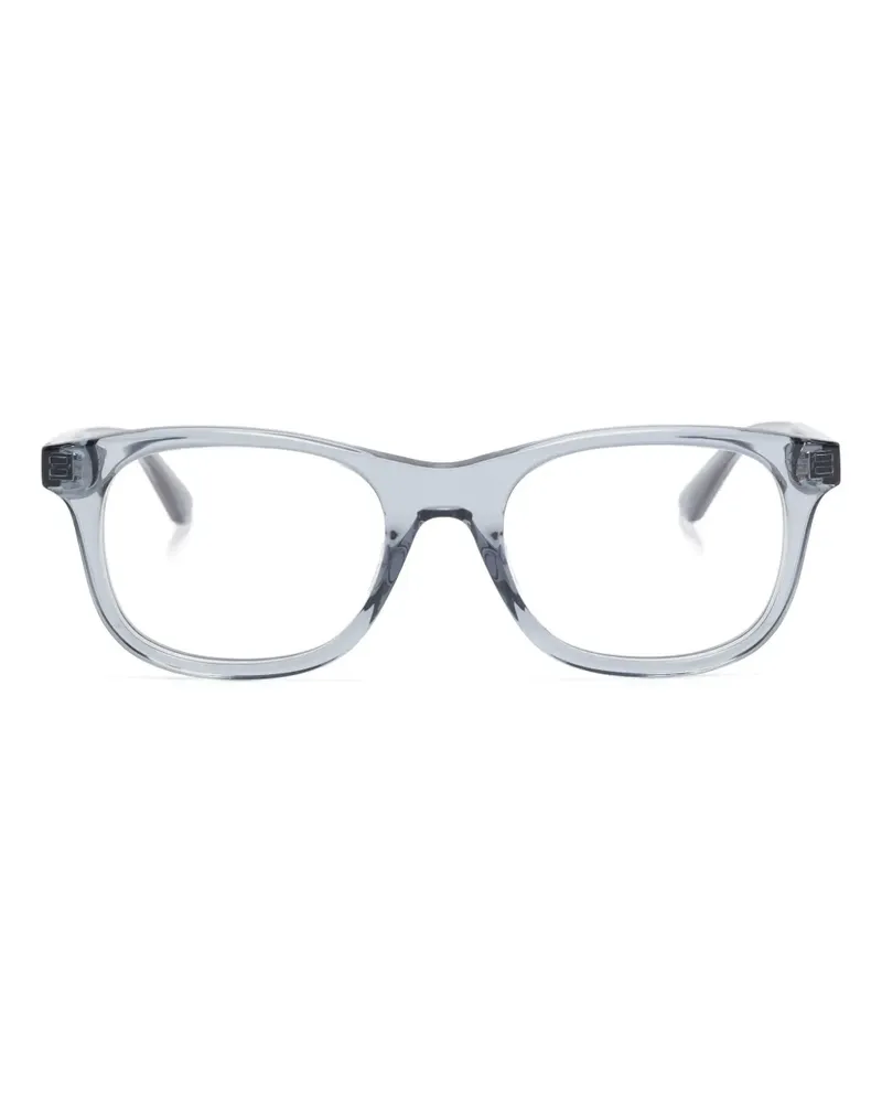 Montblanc Brille mit eckigem Gestell - Grau Grau