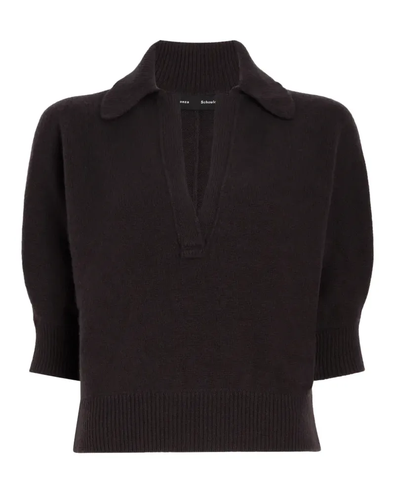 Proenza Schouler Vella top in transitional cashmere - Braun Braun