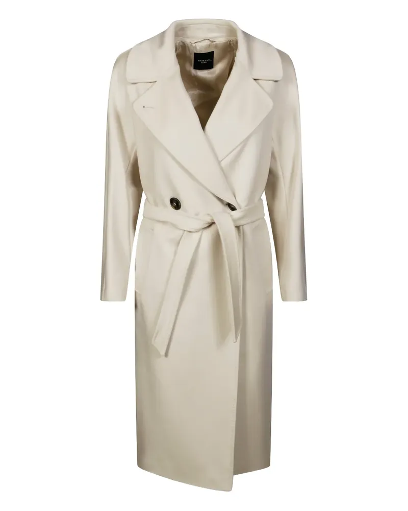 Max Mara Resina button-belted coat - Nude Nude