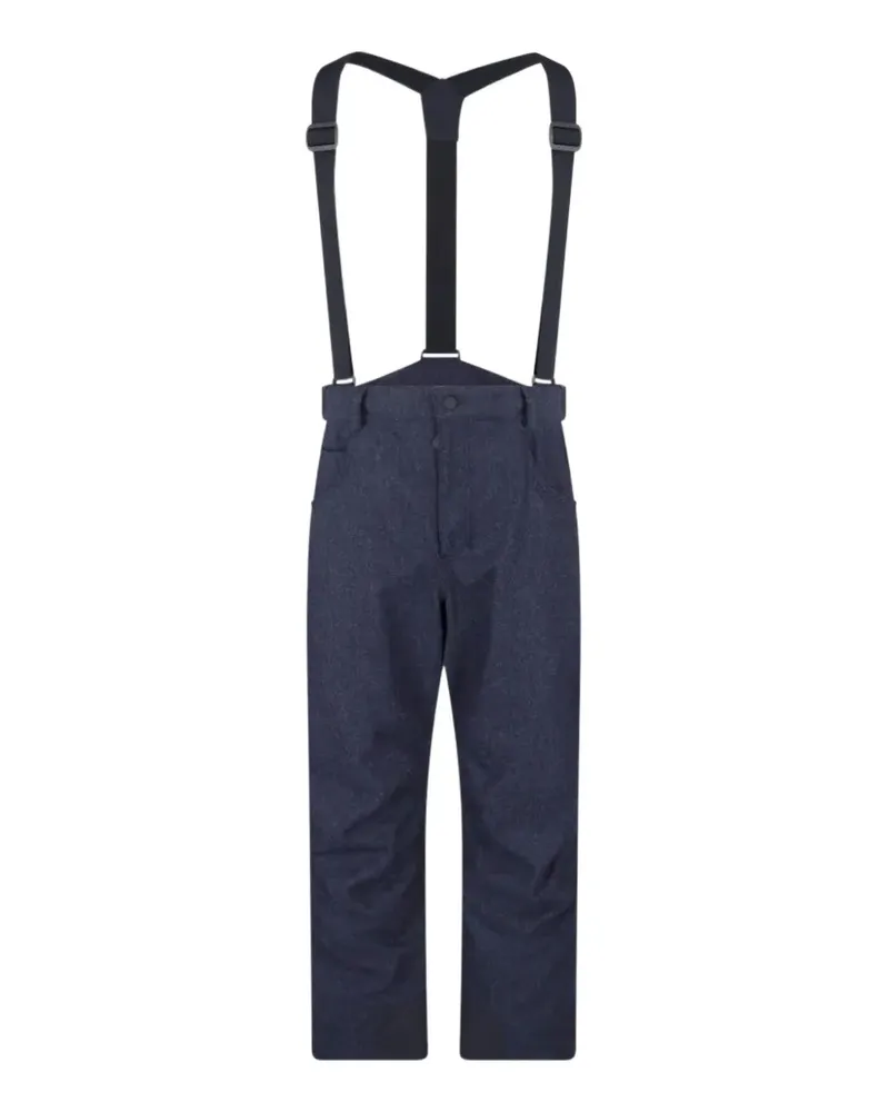 Moncler Skihose mit abnehmbaren Trägern - Blau Blau