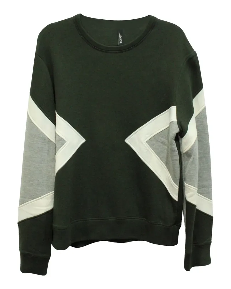 Neil Barrett geometric-pattern sweatshirt - Grün Grün