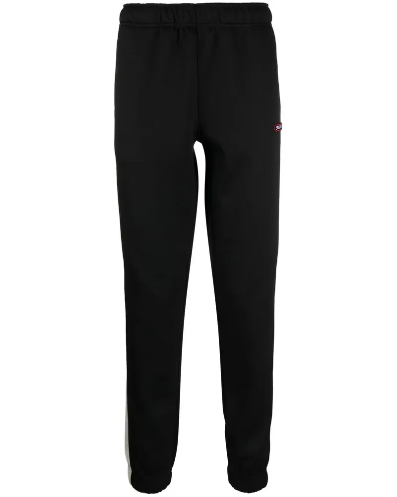 Diesel Jogginghose mit Logo-Patch - Schwarz Schwarz