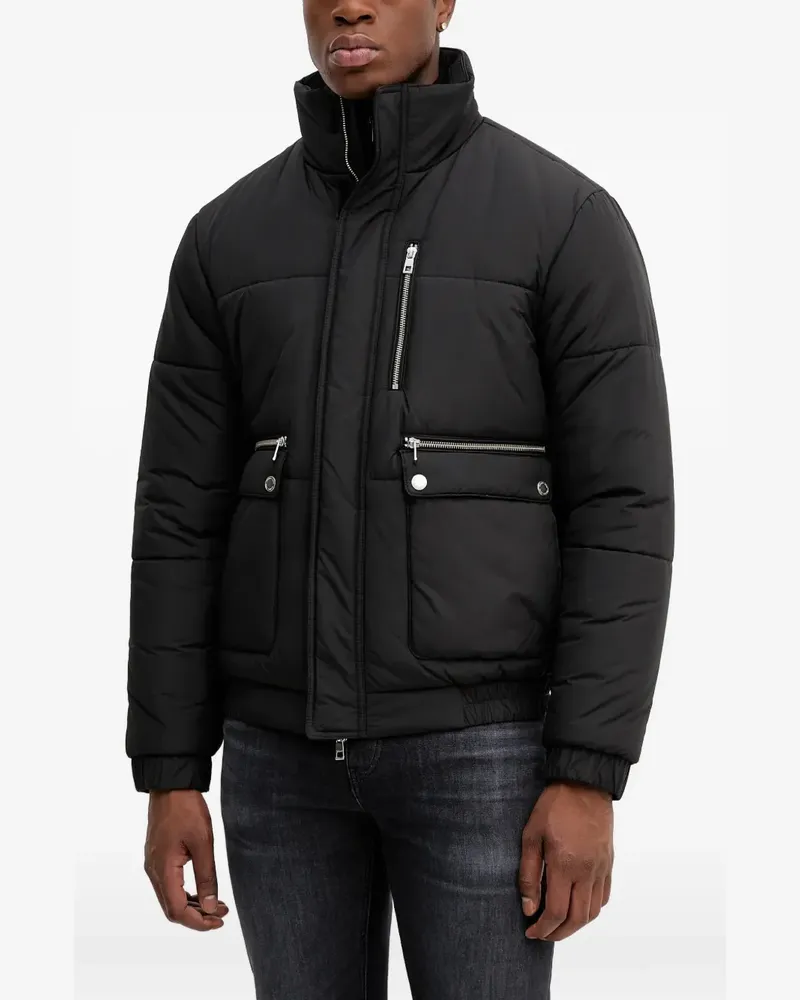 Michael Kors Gesteppte Jacke - Schwarz Schwarz