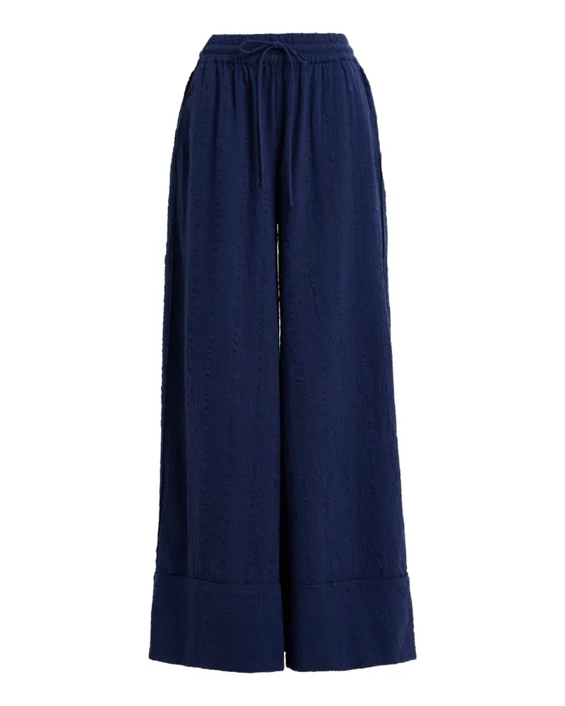 Essentiel drawstring-waist trousers - Blau Blau