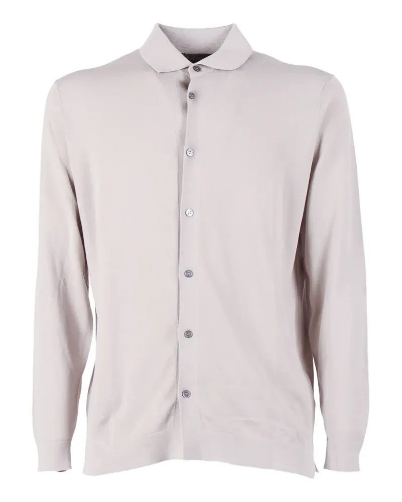 Filippo de Laurentiis buttoned collared shirt - Nude Nude