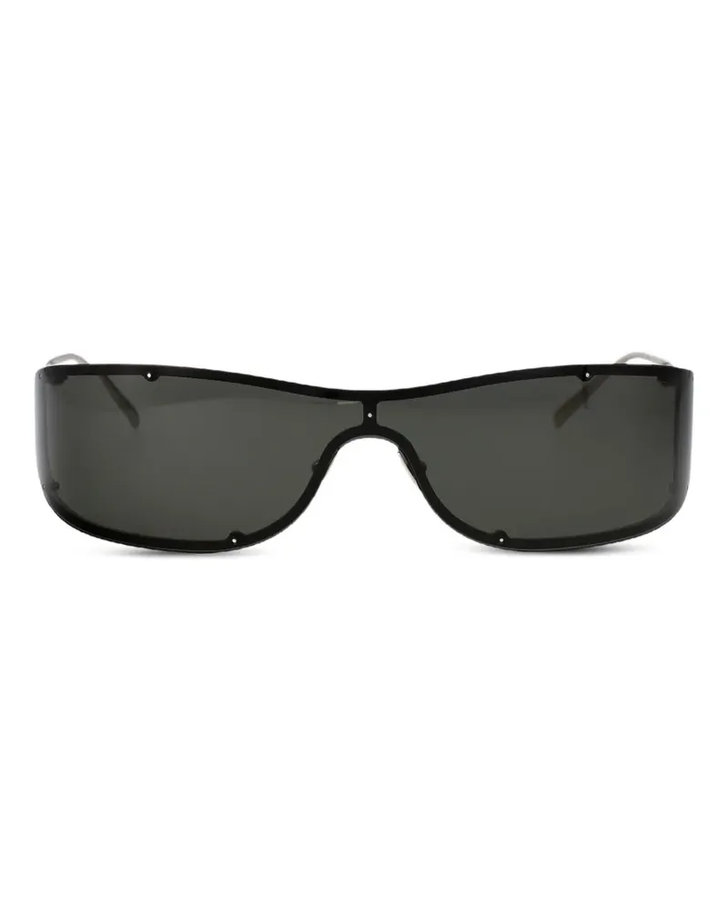 Saint Laurent SL 807 rectangle-frame sunglasses - Schwarz Schwarz