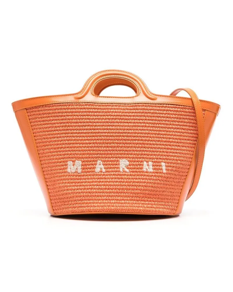 Marni Kleine Tropicalia Handtasche - Orange Orange