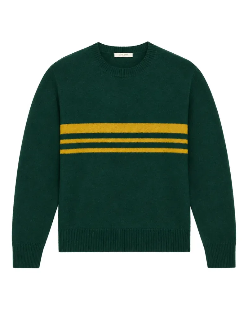 Craig Green Pullover mit Filzstreifen - Grün Grün