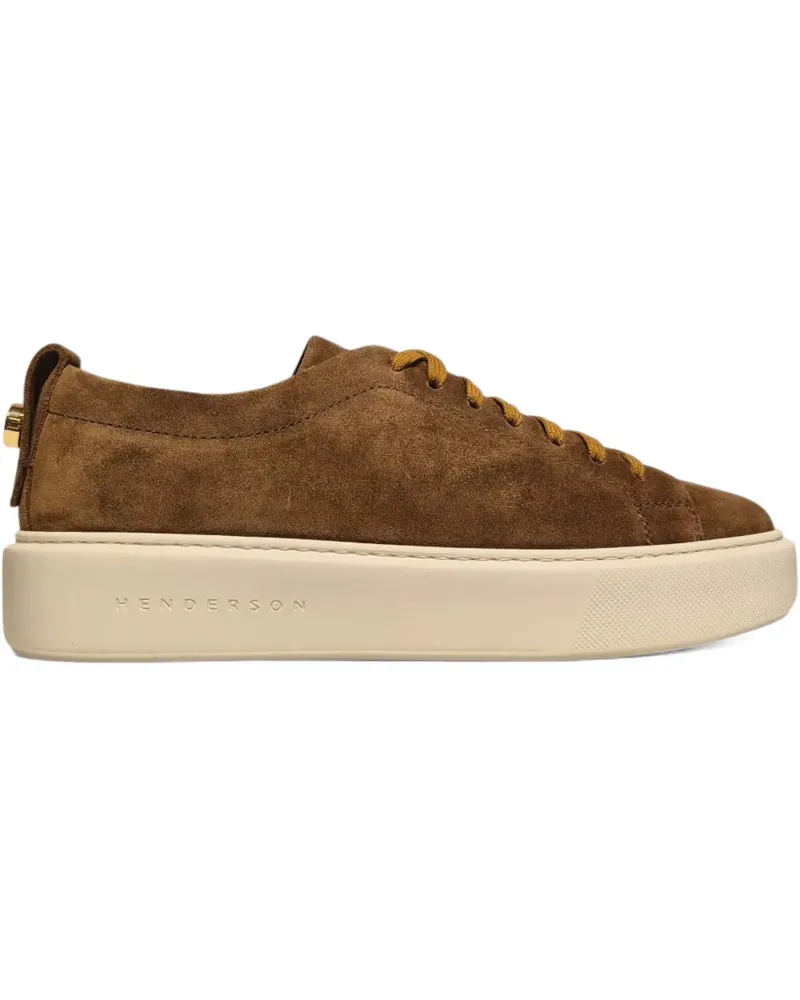Henderson Plateau-Sneakers aus Wildleder - Braun Braun