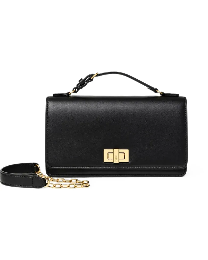 Fendi Peekaboo leather wallet - Schwarz Schwarz
