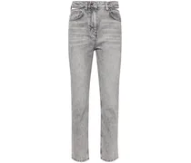 Indro Tapered-Jeans mit Cut-Out