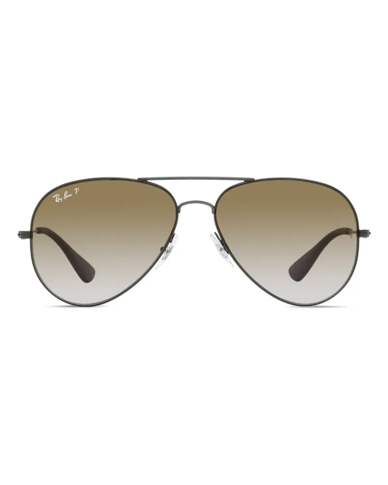 Ray Ban Getönte Pilotenbrille - Schwarz Schwarz