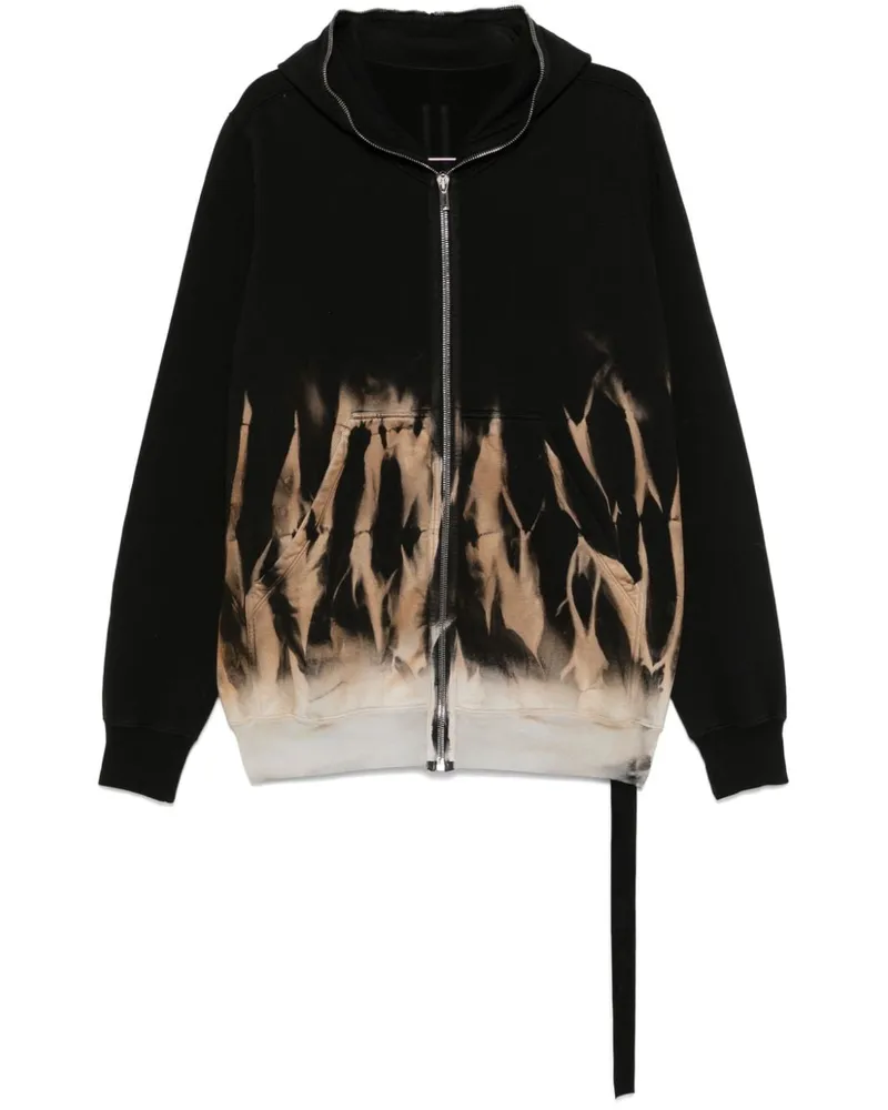 DRKSHDW by Rick Owens Jumbo Gimp Hoodie - Schwarz Schwarz