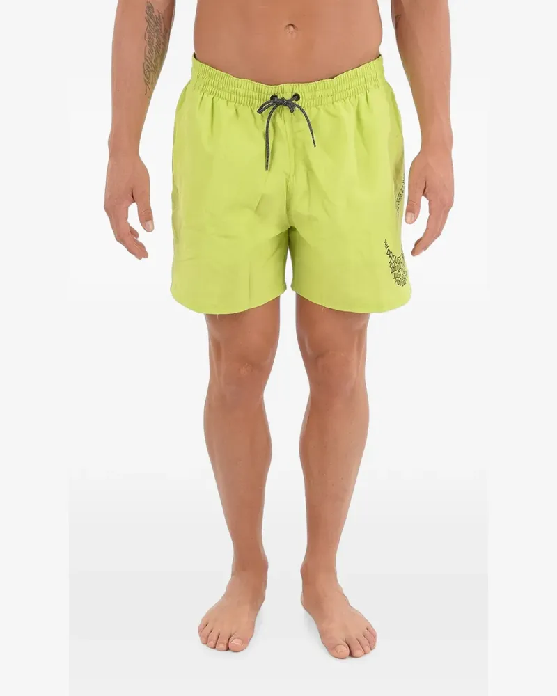 Nike Badeshorts mit Logo-Print - Grün Grün