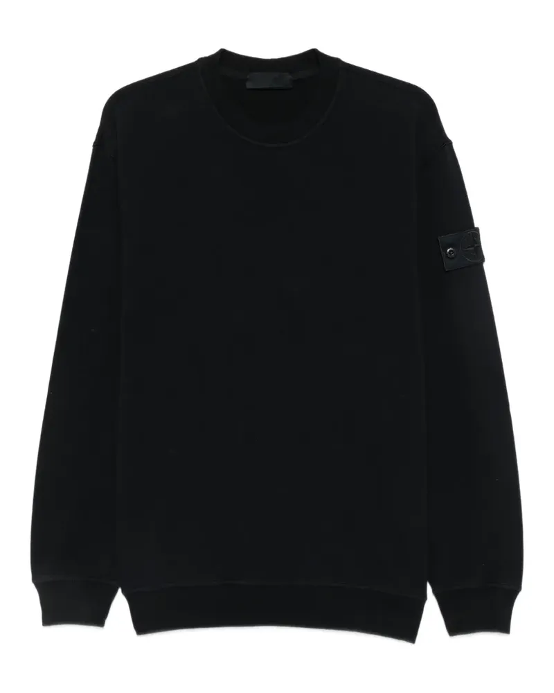 Stone Island Pullover mit Logo-Patch - Blau Blau