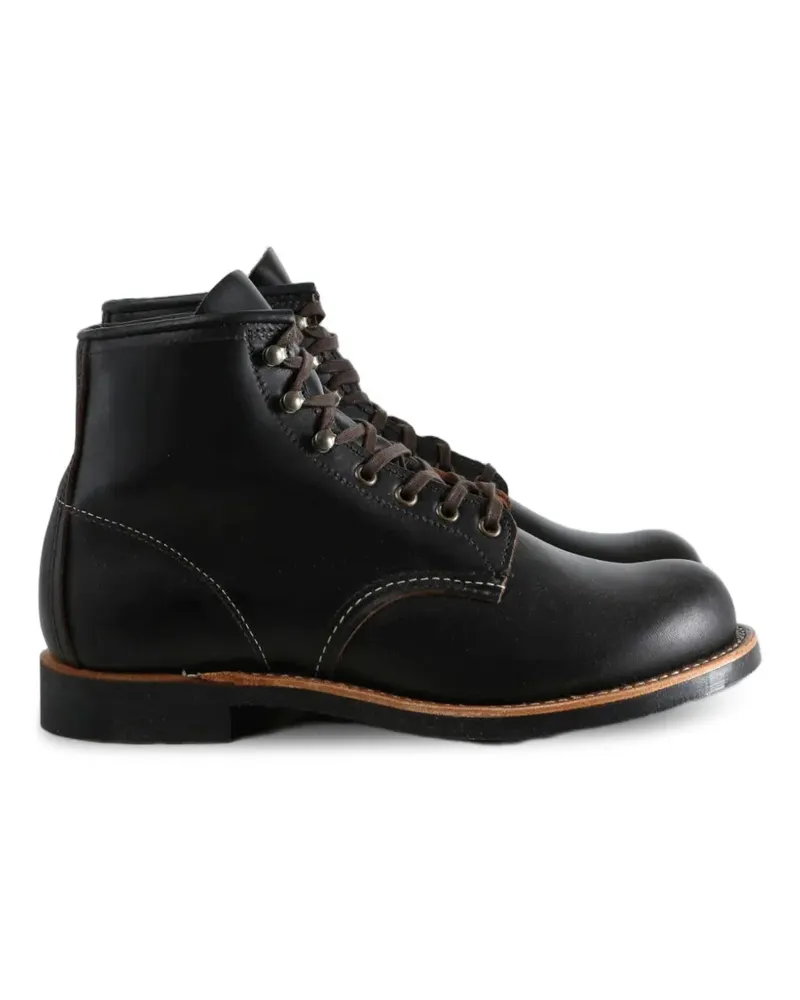 Red Wing Shoes Blacksmith leather hiking boots - Schwarz Schwarz