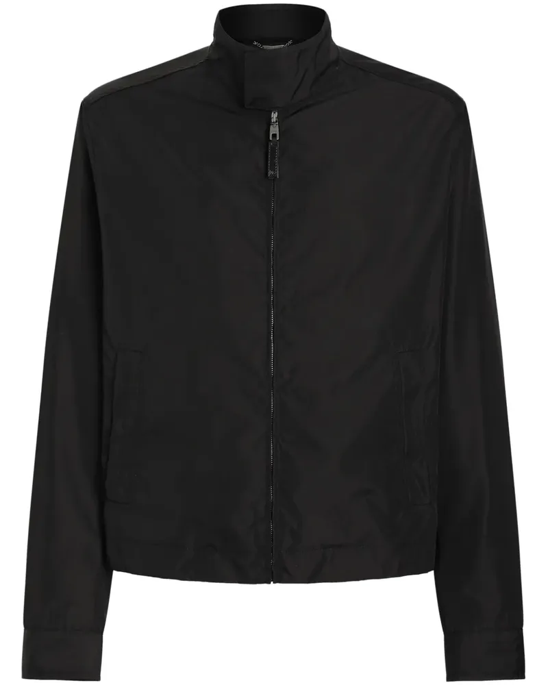Dolce & Gabbana Bomberjacke mit Reißverschluss - Schwarz Schwarz